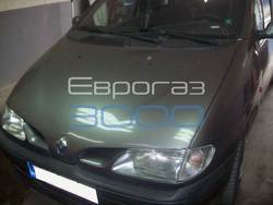 Renault Megane Scenic  1.6  16V  110hp  BSM  -  Bardolini    МЕТАН