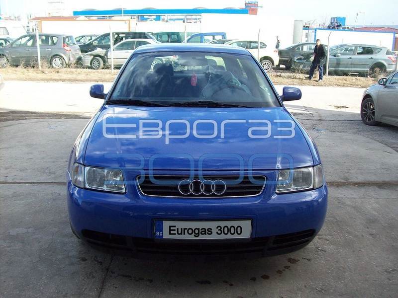 Audi A3 1.6 100hp газов инжекцион BSM Vega1 бутилка 40 литра