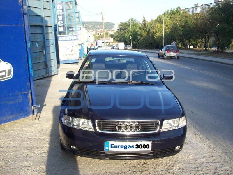Audi A4  1.6  100hp  газов инжекцион Zavoli бутилка 25 литра
