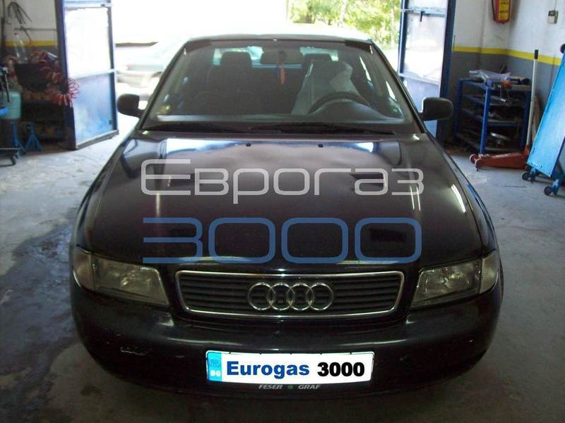 Audi A4  1.8  125hp газов инжекцион Zavoli Alisei  бутилка 40 литра