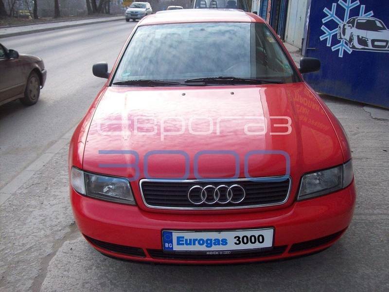Audi A4  1.8  20V  Turbo  150hp  газов инжекцион  Zavoli Alisei  LPG  бутилка 60 литра