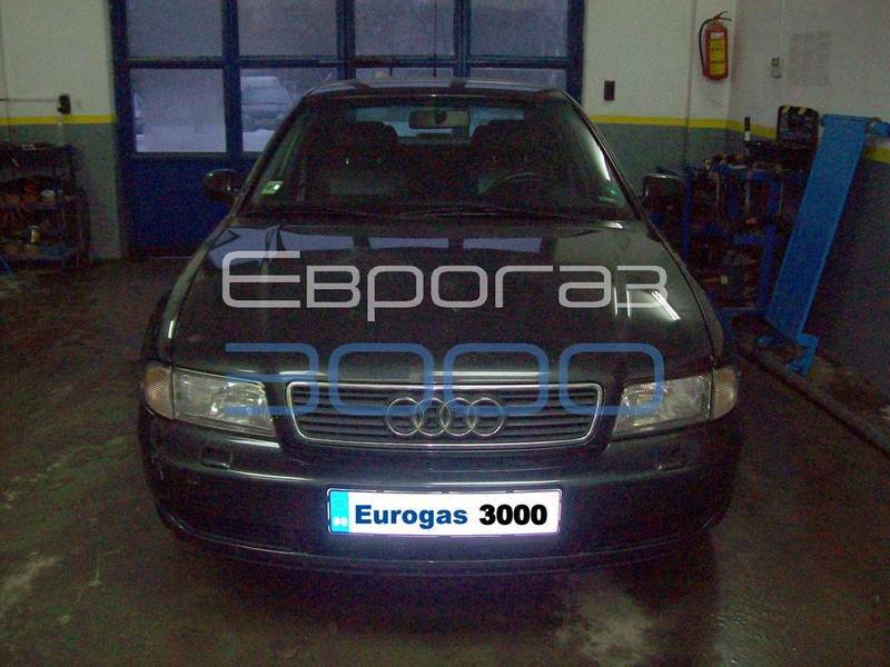 Audi  A4  V6   2.4 30V  165hp  газов инжекцион  Zavoli Alisei  GPL  бутилка 57 литра