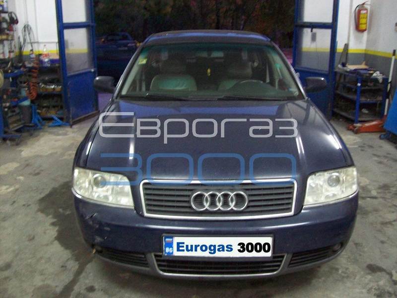 Audi A6  2.0  130hp  газов инжекцион Zavoli Alisei OBD бутилка 60 литра