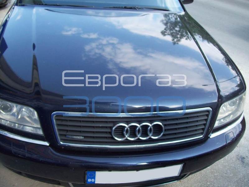 Audi A8  4.2 310hp   BSM  -  Bardolini газова уредба