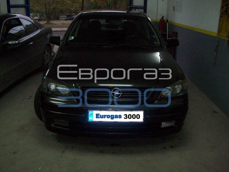 Opel  Astra  1.6  16V 100hp  BSM  -  Bardolini газова уредба