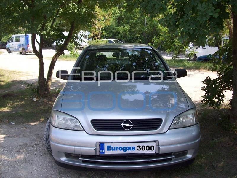 Opel Astra  1.8  16V 125hp газов инжекцион  Zavoli Alisei бутилка 30 литра
