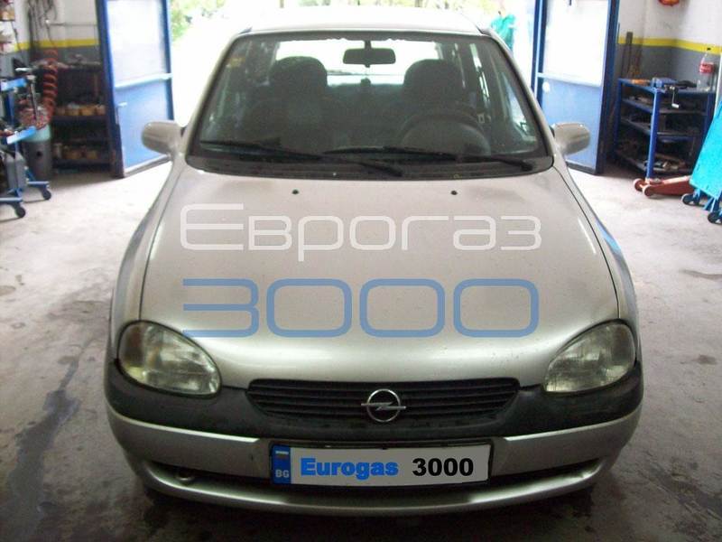 Opel Corsa  1.0  12V 54hp  газов инжекцион  Zavoli Alisei  LPG  бутилка 30 литра
