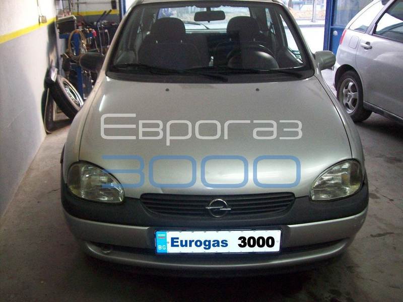Opel Corsa  1.2  16V 65hp  BSM  -  Car gas газова уредба