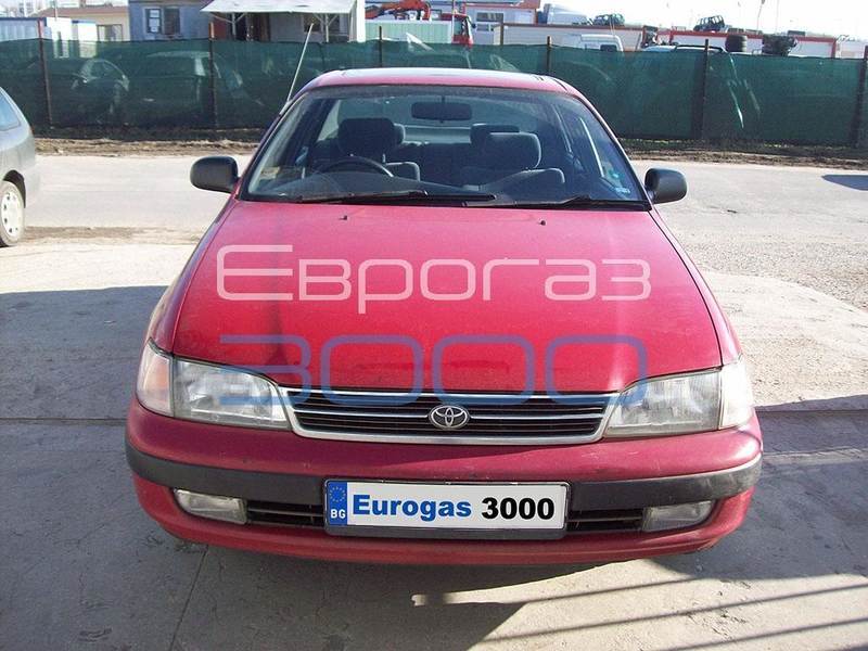 Toyota Carina 1.6 98hp газов инжекцион Zavoli бутилка 42 литра