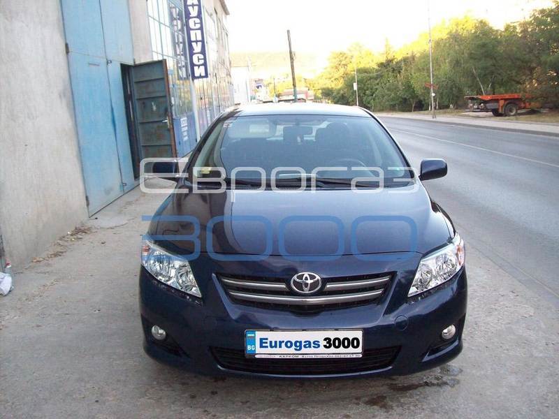 Toyota Corolla  1.6  129hp газов инжекцион  Zavoli OBD бутилка 40 литра