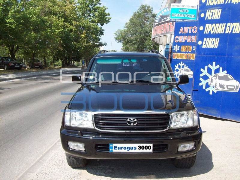 Toyota Landcruiser  4.7 V8  235hp  газов инжекцион Zavoli OBD  бутилка 110 литра